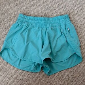 Lululemon Teal Athletic Shorts